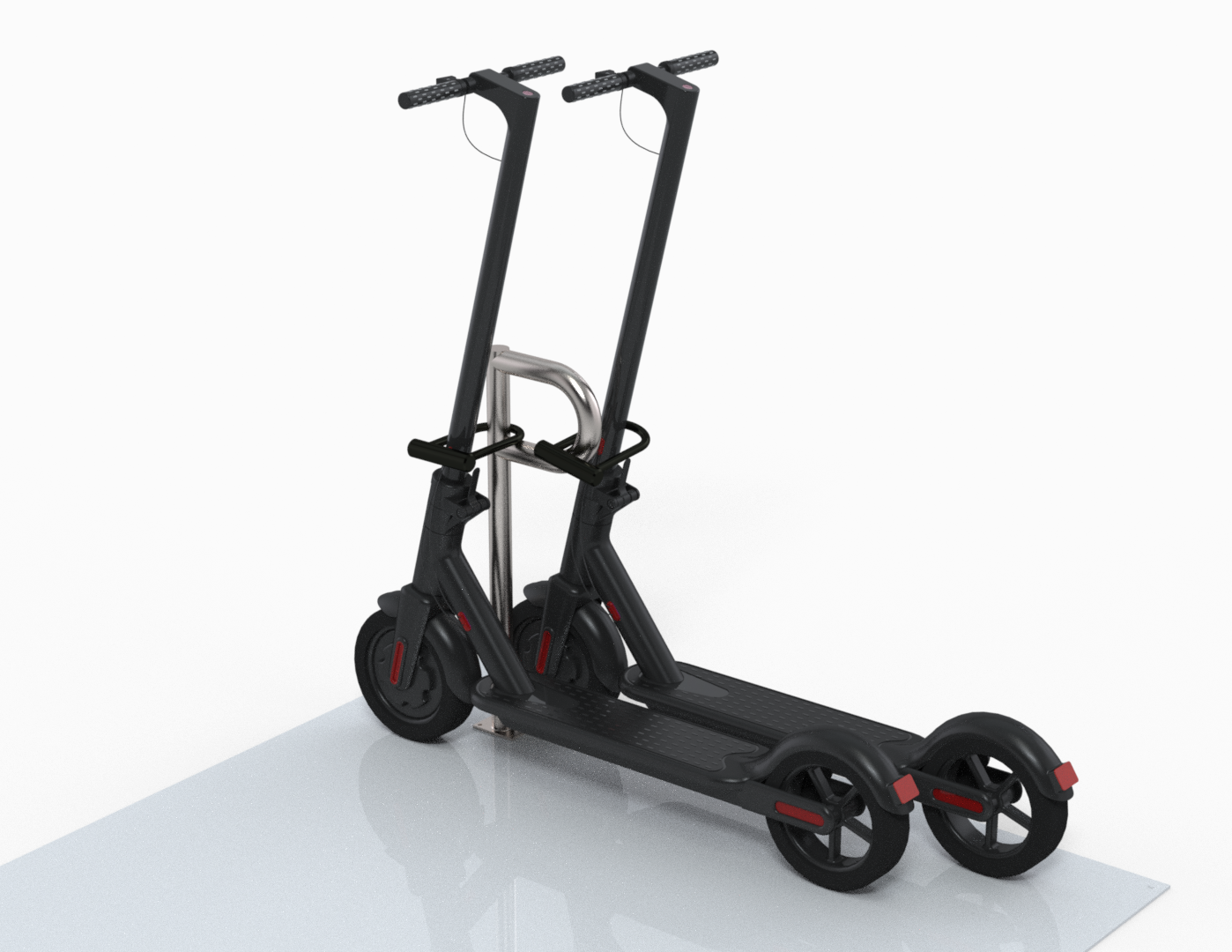 Parking Patin Urban para varios patinetes